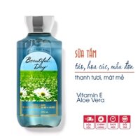 (Hàng Mỹ) Sữa tắm vitamin E Beautiful Day mùi mát - Bath & Body Works 295ml