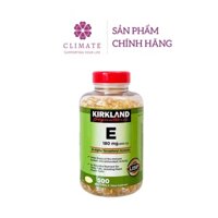 [HÀNG MỸ] Viên uống bổ sung Vitamin E 400 IU Kirkland Signature - Hộp 500 viên