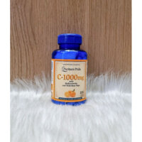 [HÀNG MỸ] Viên uống Vitamin C 1000mg Puritan's Pride hộp 100 viên