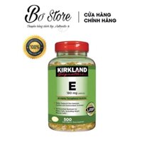 [HÀNG MỸ] Vitamin E 400 I.U Kirkland Signature, 500v