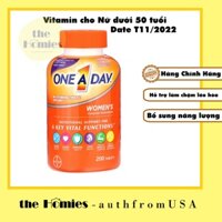 [Hàng Mỹ] Vitamin tổng hợp cho nữ dưới 50 tuổi One A Day 300 viên (DATE XA)