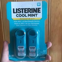 (Hàng Mỹ) Xịt thơm miệng Listerine