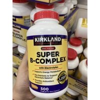 [Hàng Mỹ]date/2027 Viên Uốn Kirkland Super B Complex (500viên