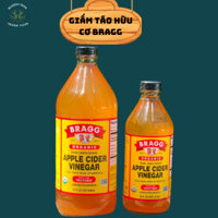 (HÀNG MỸ)Giấm Táo Hữu Cơ BRAGG  976ml ORGANIC APPLE CIDER VINEGAR