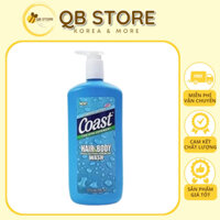 [HÀNG MỸ]Sữa Tắm Gội Toàn Thân Coast Hair & Body Wash Dành Cho Nam 946ml - Hàng Chính Hãng