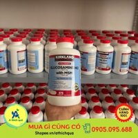 (Hàng mỹ)Viên KIRKLAND Glucosamine HCL 1500mg With MSM  Mỹ 375 viên uống Glucosamine bổ xương-Hỗ Trơ Bôi Trơn Khớp Xương