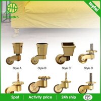 Hạng Nặng Caster, Đồ Nội Thất Bằng Đồng Chân Bánh Xe, Ghế Bàn Chắc Chắn Kim Loại Im Lặng Cán Đàn Piano Ghế Sofa Bánh Xe