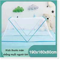 hàng new-  Màn ngủ chống muỗi dành cho người lớn mới có thể xếp gọn 190 x 160 x 80cm