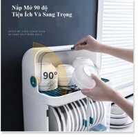 hàng new-  Tủ đựng Chén Dĩa Đũ Muỗng Đa Năng nhà bếp Blue Zi