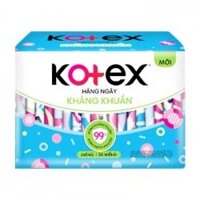 Hàng Ngày Kháng Khuẩn Kotex 20 miếng ( không cánh)