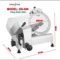 [HÀNG NGOẠI NHẬP] Máy thái thịt điều chỉnh lát ES300, máy thái thịt đông lạnh ES300 - 243