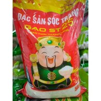 Hàng Ngon -Gạo sữa- Bao 5kg Gạo ST25 Sữa cho cơm đạm, rất dẻo thơm ngon