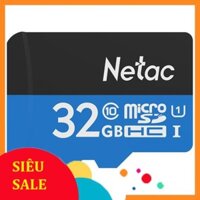 Hàng Ngon Thẻ nhớ micro SDHC NETAC 32GB chính hãng Class 10