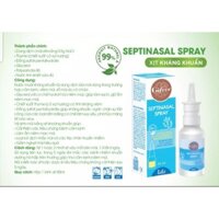 (Hàng nhập chính hãng)Septinasal Spray Gifrer