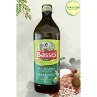 [Hàng Nhập] Dầu Oliu Của Ý 1 Lít - Olio Castello 1Lít - Olio Basso 1Lit