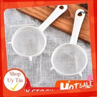 Hàng nhập khẩu 【Bán sỉ】Rây lọc thức ăn có tay cầm bằng nhựa tiện lợi chuyên dùng Liên hệ mua hàng 084.209.1989
