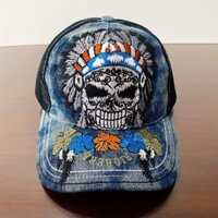 Hàng nhập khẩu Bangladesh | Mũ lưỡi trai Thổ dân full thêu, Jeans phối lưới cao cấp.