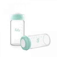 (Hàng Nhập Khẩu) Bộ 2 Bình Trữ Sữa Thủy Tinh Fatzbaby Store 3