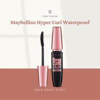 [Hàng nhập khẩu - GIÁ TỐT NHẤT] Mascara Dài Mi và Cong Mi chống nước Maybelline New York Hyper Curl Waterproof 9.2ml