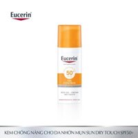 [HÀNG NHẬP KHẨU] Kem chống nắng cho da nhờn mụn Eucerin Sun Gel-Cream Dry Touch Oil Control SPF50+ 50ml - 69767