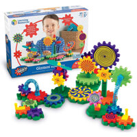 [Hàng nhập khẩu Mỹ] Đồ chơi xây dựng bánh răng cưa Gizmo - Gears Gears Gears Gizmos Building Set - Learning Resources