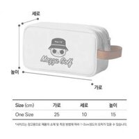 [Hàng nhập khẩu] Túi cầm tay/ đựng đồ phụ kiện Golf thể thao nhỏ gọn, chất liệu vải dù cao cấp Malbon Hàn Quốc