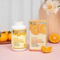 [Hàng nhập khẩu] Viên Ngậm Vitamin C JEJU Hàn Quốc - Tăng Miễn Dịch, Hỗ Trợ Sản Xuất Collagen & Làm Đẹp Da