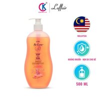 [Hàng nhập Malaysia] Sữa tắm gội toàn thân mềm mịn L'affair Be Love 500ml (MỚI) (dịu nhẹ như Johnson' baby)