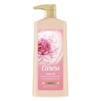 HÀNG NHẬP MỸ - SỮA TẮM HƯƠNG HOA HỒNG HIỆU CARESS DAILY SILK - CHAI LỚN SIZE 750ML