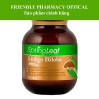 (Hàng nhập) Spring Leaf Ginkgo Biloba – Hỗ trợ hoạt huyết dưỡng não (Lọ 100 viên)