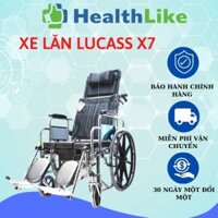 [Hàng nhập] Xe Lăn Đa Năng Có Bô Và Ngả Nằm Lucass X7/ HealthLike