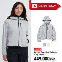 [HÀNG NHẬT] Áo Khoác UNI🇯🇵QLO Parka Lông Cừu Nhẹ Có Khóa Zip Kéo - 467914
