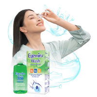 [Hàng Nhật Chính Hãng] Dung Dịch Rửa Mắt, Nước Rửa Mắt Eyemiru Wash 500ml Rửa Sạch Bụi Bẩn, Bổ Sung vitamin.