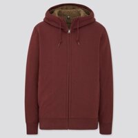 [Hàng Nhật Nội Địa] Áo khoác Hoodie nỉ lót lông cừu Uniqlo - Nam ®️