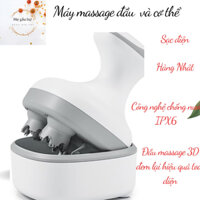 [Hàng NHẬT NỘI ĐỊA, có dây sạc] Máy massage gội đầu và toàn thân Sarlisi cao cấp nội địa Nhầtn