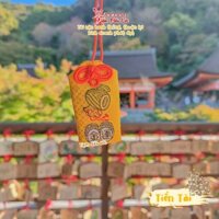 Hàng Nhật Omamori Cây búa của Thần Daikokuten  - Từ Chùa ở Kyoto, Nhật Bản - Hàng thật - Quà tặng ý nghĩa