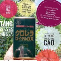 [Hàng Nhật] Tảo Lục Hoàng Gia Chlorella Royal DX 1550 viên (Nội Địa) Nhật bản Chính hãng (Japan)