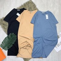 HÀNG NHƯ HÌNH - Đầm thun suông dáng dài qua gối nhiều màu tay ngắn Bigsize