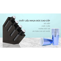 [Hàng Nhựa Đúc Nguyên Khối Dày] Khay Đựng Ly Nhựa Take Away - Kệ Cốc Trà Sữa 4 Ngăn Mang Đi (Ly 300ml đến 1000ml)