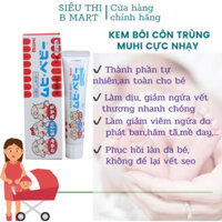 [Hàng nội địa chính hãng] Date 01/2025 Kem bôi côn trùng, muỗi đốt Muhi baby 3 in 1 Nhật Bản an toàn cho bé