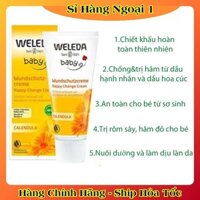 [Hàng nội địa Đức] Kem chống hăm WELEDA dòng hữu cơ cao cấp cho bé của Đức- Date mới nhất