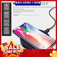 [HÀNG NỘI ĐỊA HÀN QUỐC]Đế sạc nhanh không dây chuẩn Qi - Đế sạc không dây iPhone, Samsung, Xiaomi,... - BH 6 tháng