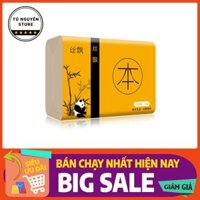 [HÀNG NỘI ĐỊA] Khăn Giấy Gấu Trúc SIPIAO - Siêu Dai - An Toàn - Không Chất Tẩy Trắng (300 Tờ/ Gói)