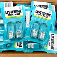 [Hàng nội địa Mỹ] Set Xịt thơm miệng sát khuẩn Listerine Pocket Mist