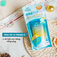 HÀNG NỘI ĐỊA NHẬT - Kem chống nắng Skin Aqua Tone Up cho da nhạy cảm 80g (màu xanh)