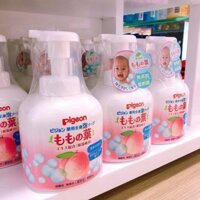 [Hàng nội địa Nhật] Sữa tắm Pigeon Baby Soap Màu Hồng hương hoa anh đào 500ml