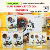 [HÀNG NỘI ĐỊA] Nước Tinh Chất Tỏi Đen Kanghwa Hàn Quốc, Hỗ Trợ Các Vấn Đề Về Tiêu Hóa & Cao Huyết Áp / Hộp 30 Gói x 70ml
