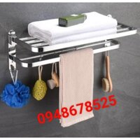 [Hàng Nội Địa Trung Cao Cấp] Giá Treo Khăn Nhà Tắm, Kệ Treo Khăn Inox SUS 304 Cao Cấp