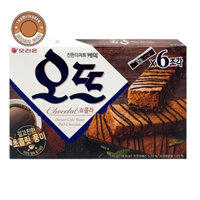 [Hàng nội địaHàn Quốc] Bánh Bông Lan Mềm Chocolate ORION 144g - [오리온] 오뜨쇼콜라 144G