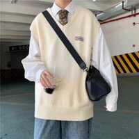 [HÀNG ODER] Gile len trơn basic nam nữ, áo gile phong cách hàn quốc